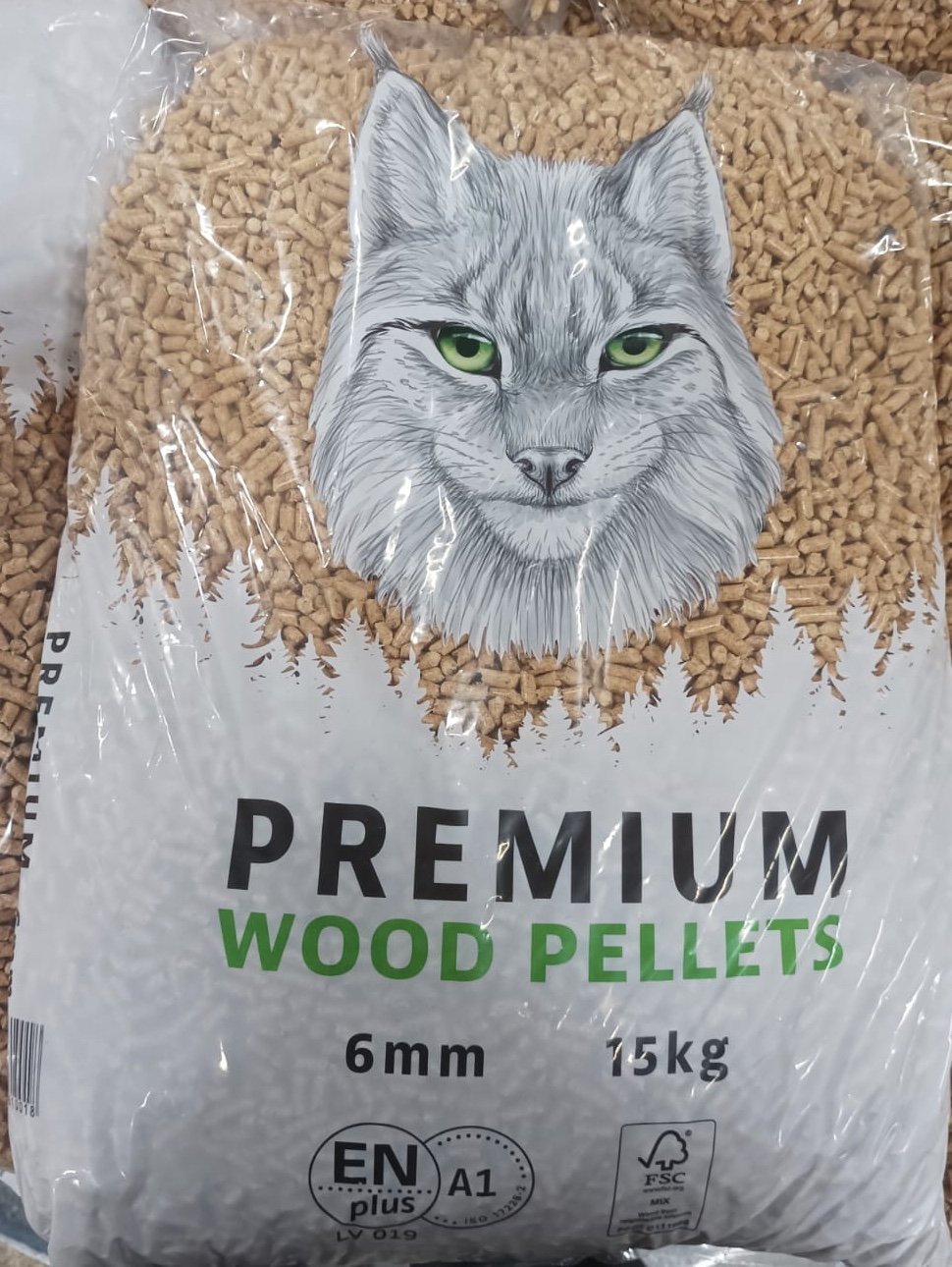 Paleta pelletu dostępna w magazynie